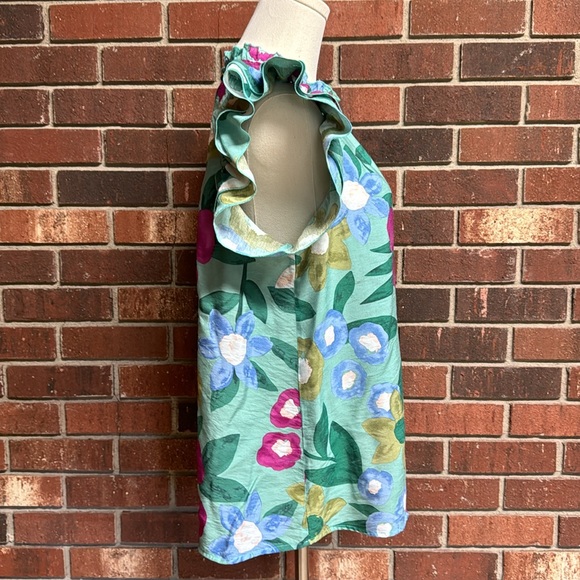 Entro Floral Ruffle Blouse - Picture 9 of 15